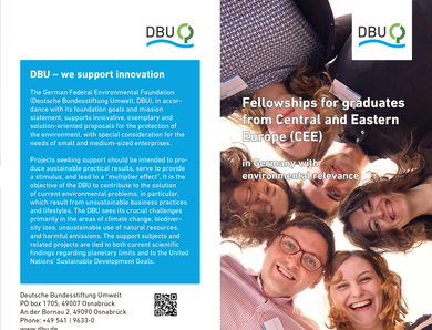 Стипендије Њемачке федералне фондације за заштиту жи...