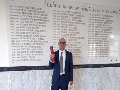 Senior Assistant Danilo Kovač Awarded for Historical...