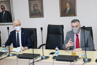Minister Rajčević Visits the University of Banja Luk...