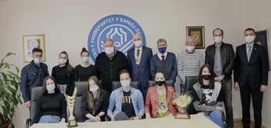 Reception of the „Eagles“ Basketball Players and the...