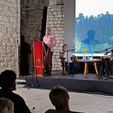 Nikola Ožegović Participated in the 'Cyrillic Square...