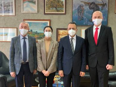 Meeting of the Rector and the Consul General of Turk...