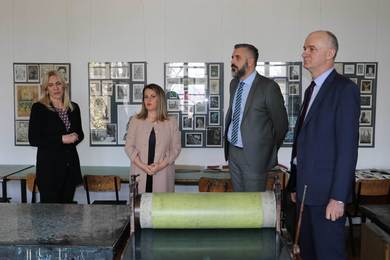 President Cvijanović and Minister Rajčević Visited t...