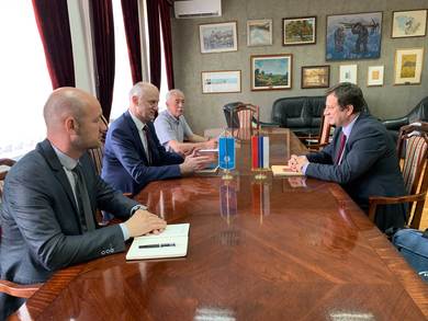 Састанак ректора Универзитета у Бањој Луци и Универз...