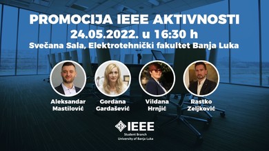 Промоција активности IEEE студентског огранка Универ...