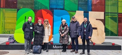 Professor Gordana Đurić at the Conference of the Par...