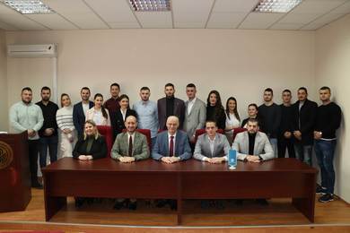 Andrej Ševa the New President of the University of B...