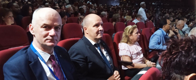 Rector Gajanin and Vice-Rector Kesić at the Annivers...