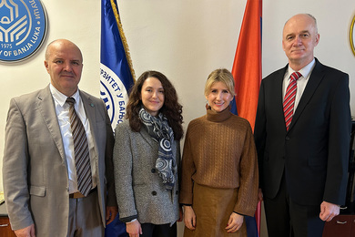 Састанак са проф. Драгојевић са Универзитета у Калиф...