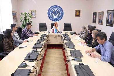 Reception for Representatives of the University of P...