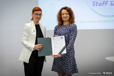 Vice-Rector Pantelić Babić at the International Staf...