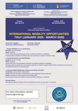 Могућности међународне размјене у Италији