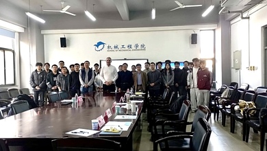 Pro. Stevo Borojević, PhD, on a study visit to China