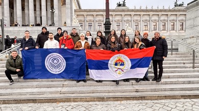 The best students visited Vienna