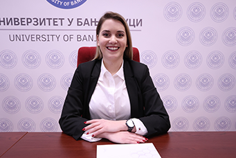 Ana Sibinčić is the President of the Students’ Parli...