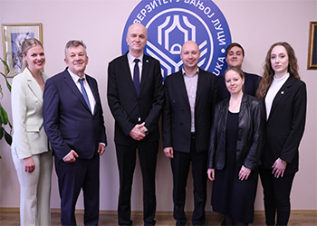 Meeting with the delegation of the Moscow State Univ...