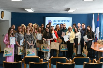 Certificates of Appreciation for the Most Active Stu...