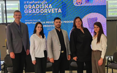 Tim AGGF-a na konferenciji „Gradiška – grad drveta“