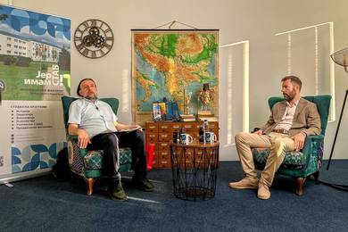 Živojin Rakočević spoke at the forum at the Faculty ...