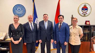 Проректор Казањског федералног универзитета у посјет...