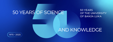 The UNIBL is celebrating a jubilee: 50 years of know...