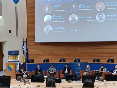 Representatives of UNIBL at the EU Programme Info Day