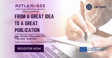 Online workshop on academic publishing