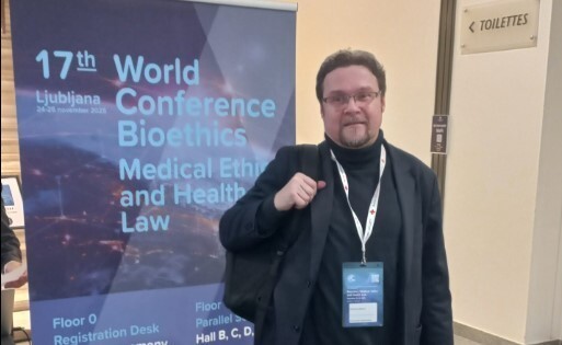 Professor Milinković at the world conference on bioe...