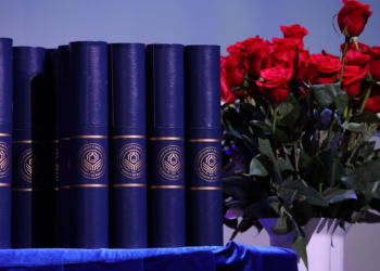 The ceremonial diploma awarding at the Faculty of Ph...