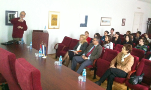 Академик Јан Петерсон из Шведске гост Универзитета у...