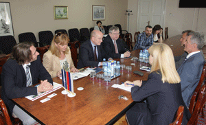 Пријем за амабасадоре Њемачке и Пољске у Ректорату  ...