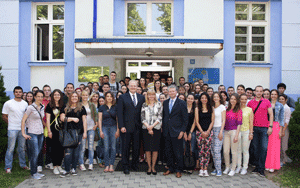 Студенти Универзитета у Бањој Луци на састанку са па...