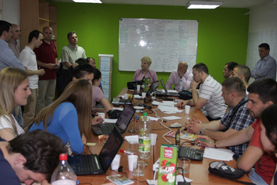 The minister and deputy minister of education visite...