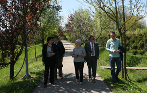 Visit of the Director of the Bavarian Office for For...