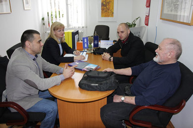 Пријем у Ректорату за угледног госта из Сједињених А...