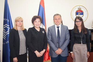 Ambassador of China to Bosnia and Herzegovina visite...