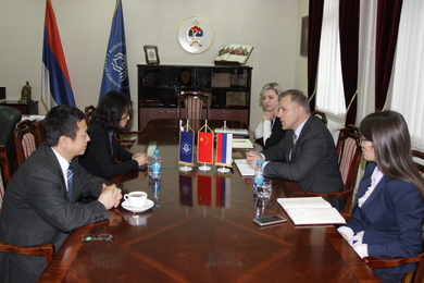 Замјеник амбасадора Кине у БиХ гђа Џоу Јан у посјети...