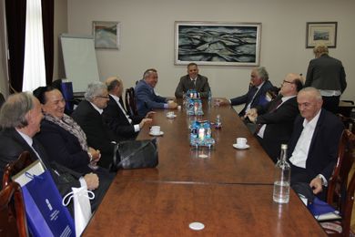 Пријем за пензионисане професоре Универзитета у Бањо...