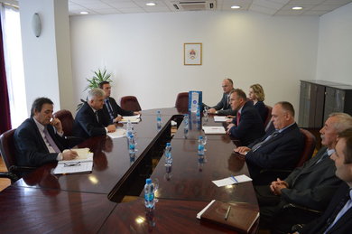 Састанак делегације Универзитета и предсједника Наро...