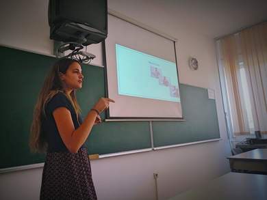 Presentations of a PhD study project of a guest rese...