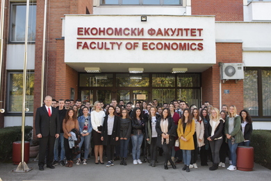 Prof. Jäger visiting the University of Banja Luka: S...