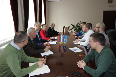Meeting between the Rector and the representatives o...