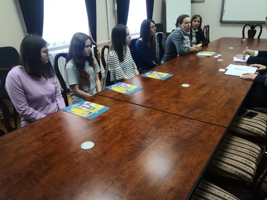 Prof. Ekaterina Jakushkina, PhD, visited the Univers...