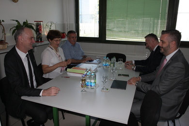 Ministers Pasalic and Rajcevic Visited the Institute...