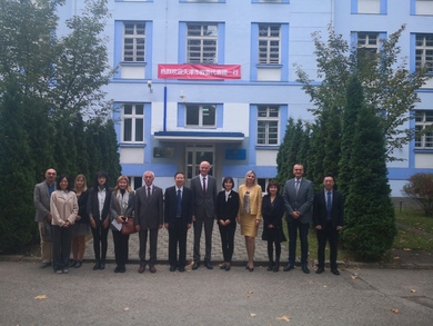 Tianjin Delegation Visited the University of Banja L...