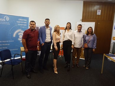 Representatives of the University of Banja Luka at t...
