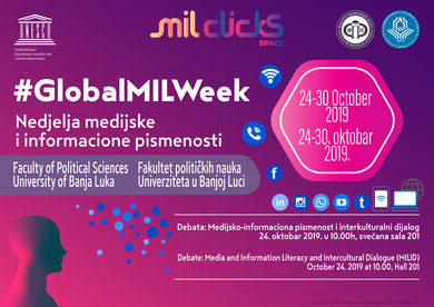 Panel discussion entitled 'Media and information lit...