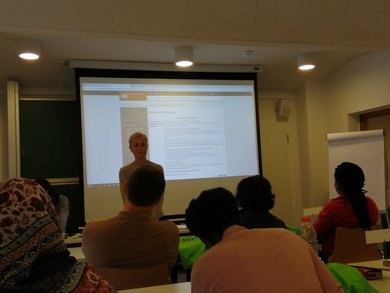 Проф. др Маријана Каповић Соломун на усавршавању у Д...