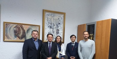 Ambassador of Japan Visited the Faculty of Natural S...