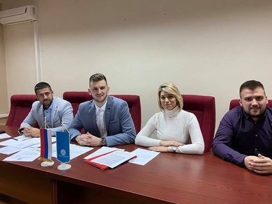 Nikola Bulovic the New President of the Students’ Pa...